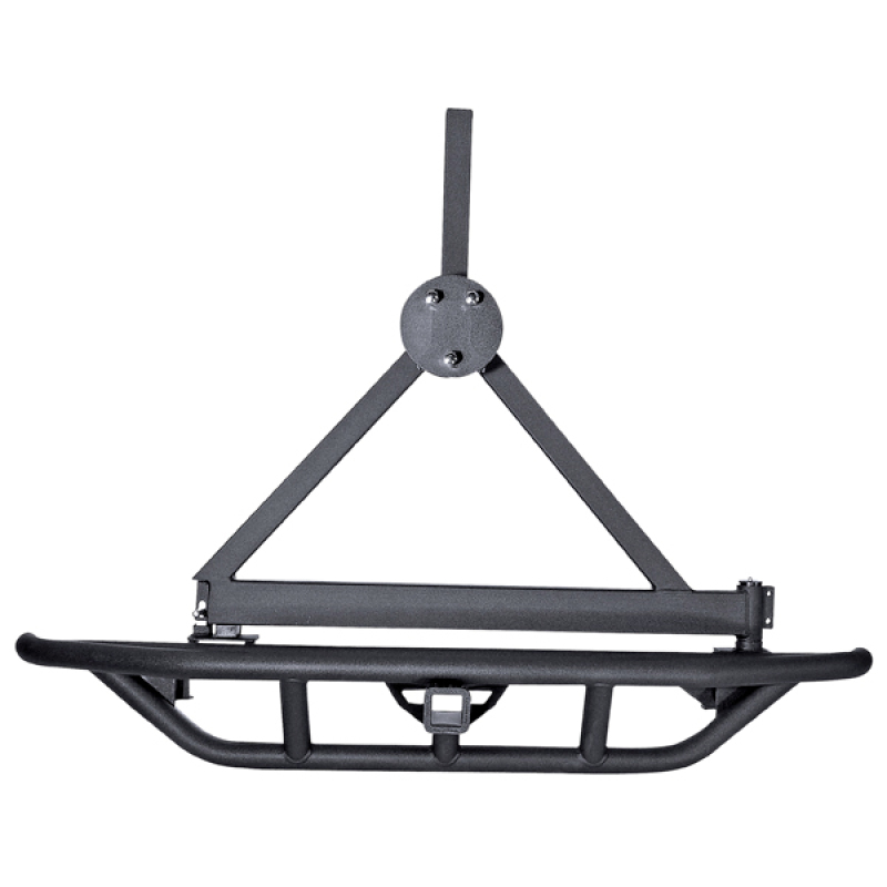 Jeep Wrangler Spare Tire Carrier - Rear - Rugged Ridge - RRC - Black - `87-`06